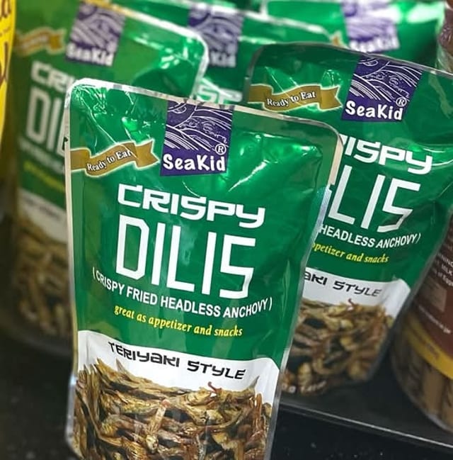 Seakid Crispy Dilis/ Teriyaki Style.