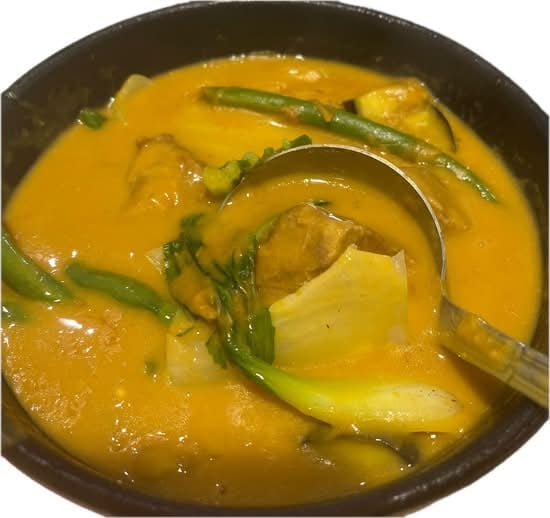 Beef Kare Kare with Rice.