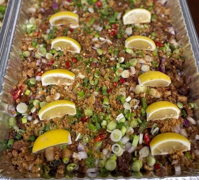Mang Eton Sisig Small Tray.