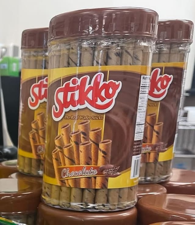 Stikko Wafer Sticks/ Chocolate Flavor.