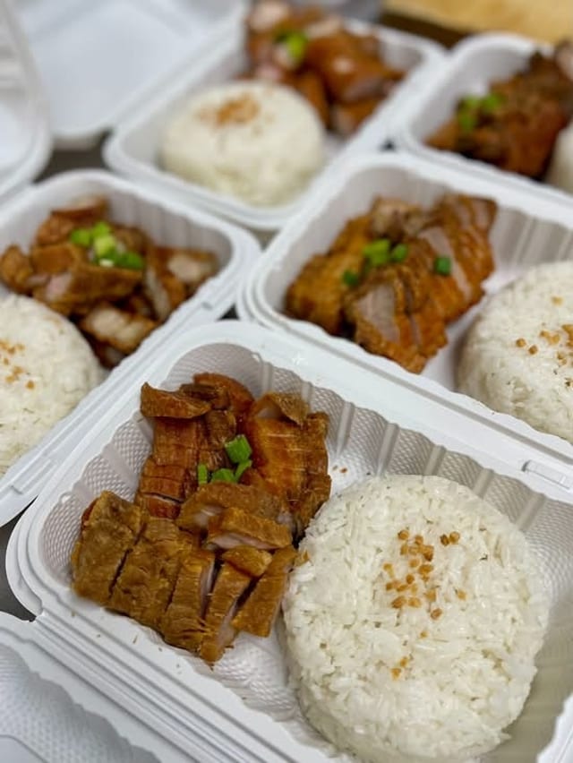 Mang Eton Lechon Kawali Full Order No Rice.