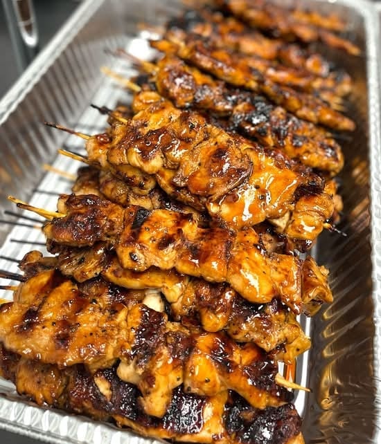 Chicken Skewers.