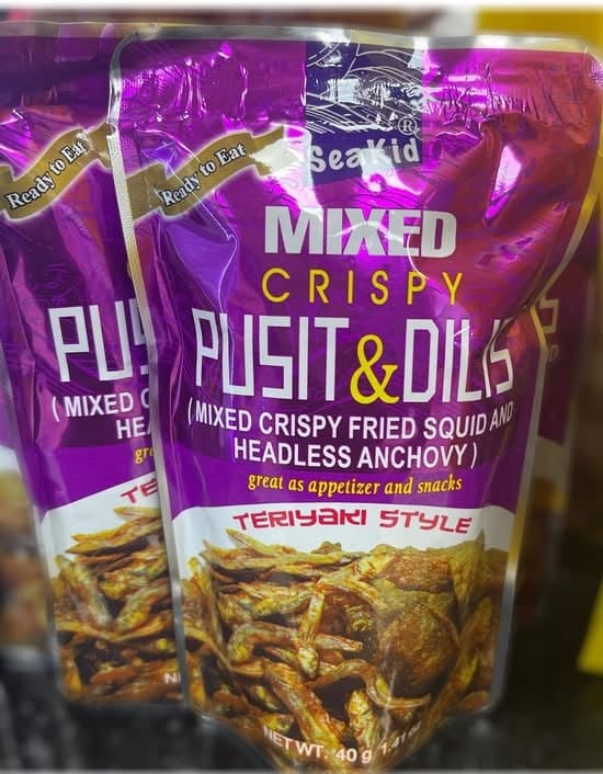 Seakid Crispy Dilis & Pusit (Mix).