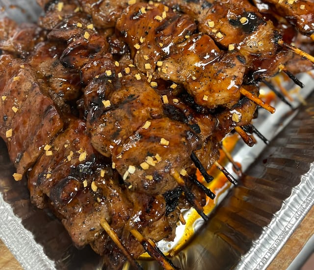 15 Sticks Pork BBQ.