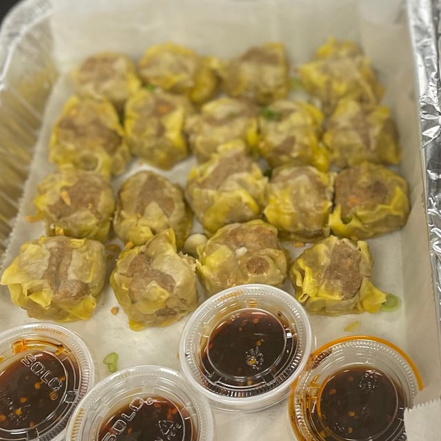 Pork with Shrimp Siomai.