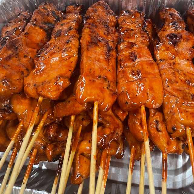 15 Sticks chicken BBQ.