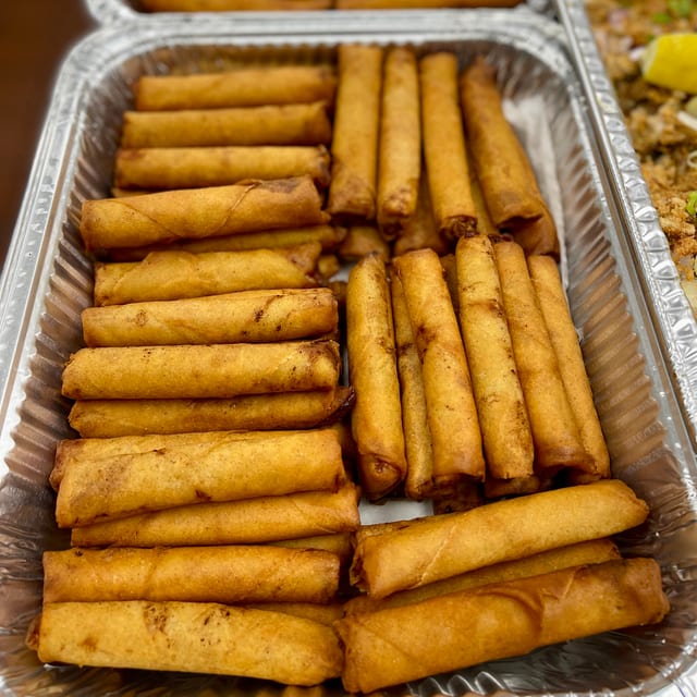 Small Tray Chicken Lumpia.