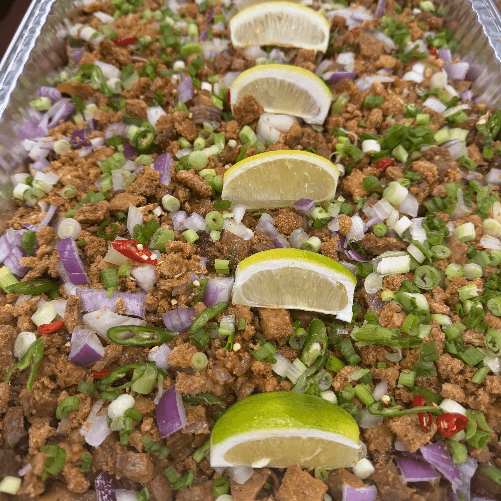 Small Tray Sisig.
