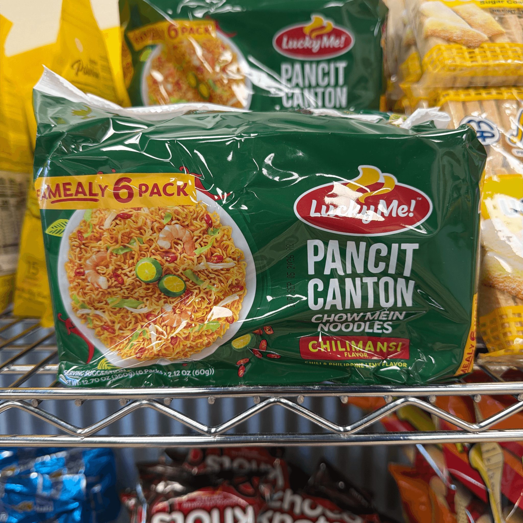 Famealy 6pack Pancit Canton Chilimansi.