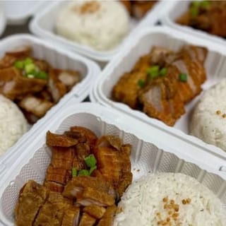 Lechon Kawali with Rice